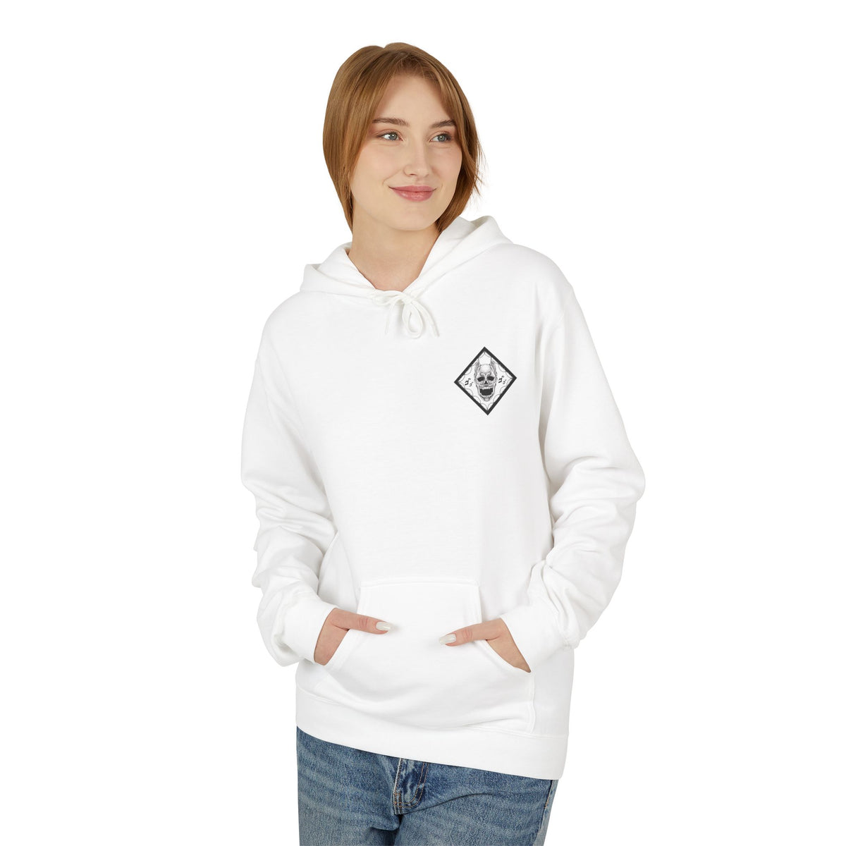 Sheer Heart Attack Hoodie – Small Chest Emblem