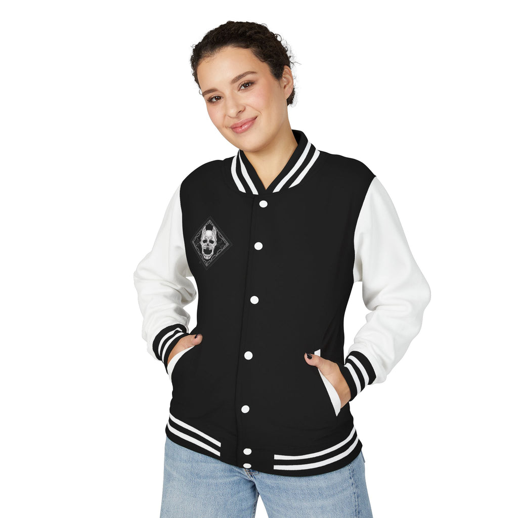 Skull Crest Letterman Jacket