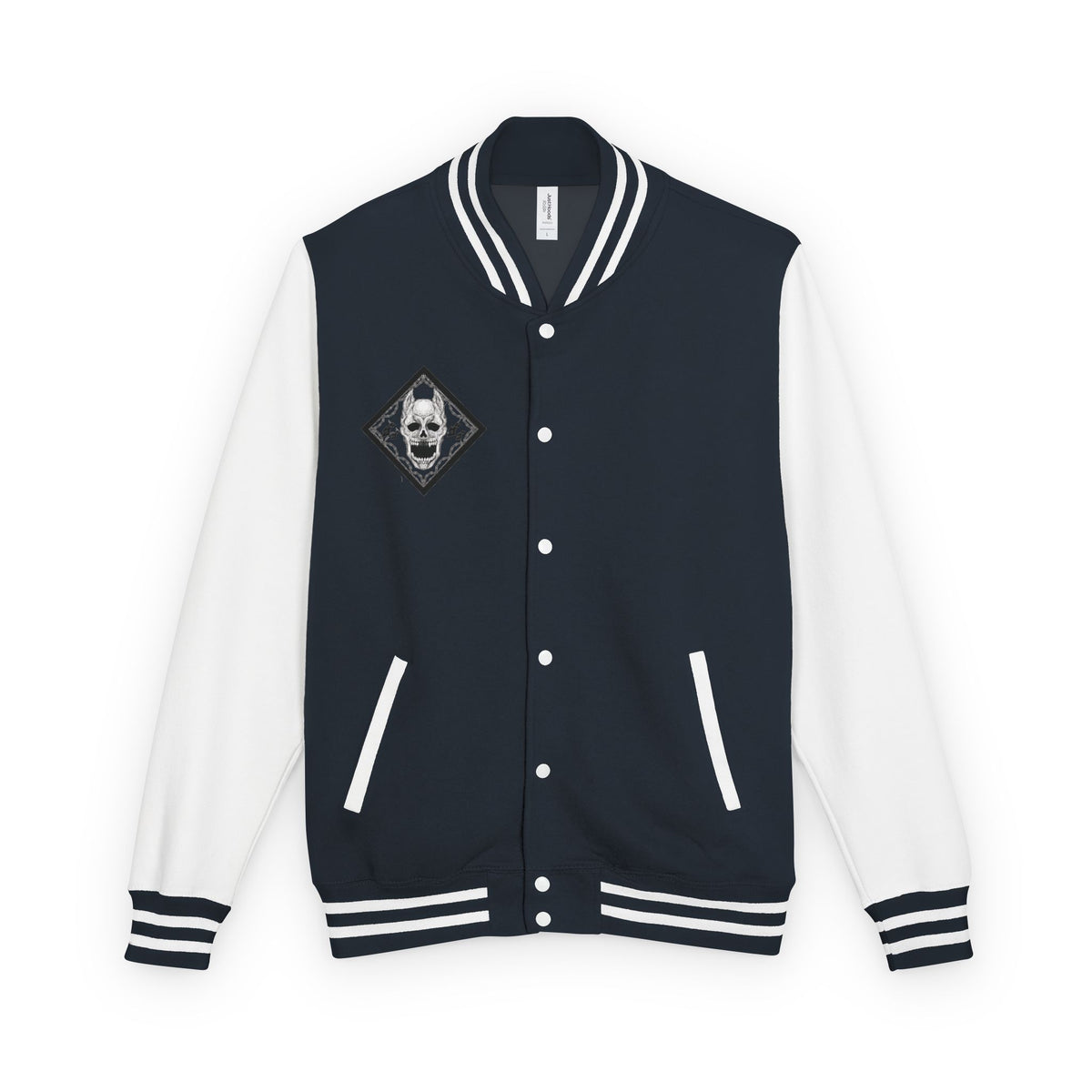Skull Crest Letterman Jacket