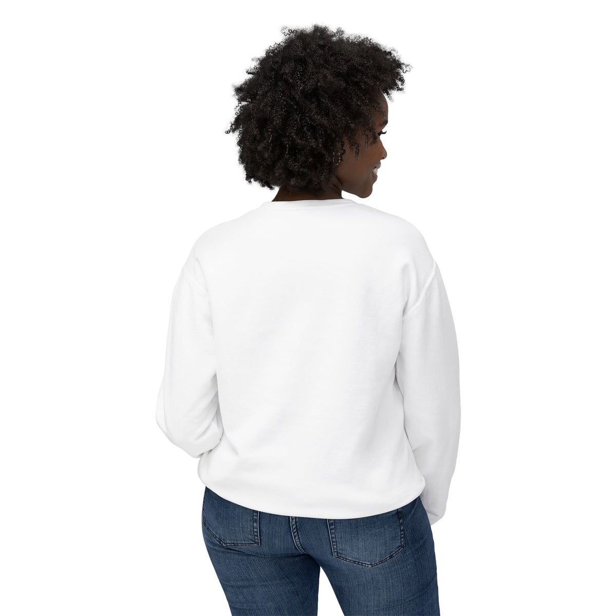 Killer Queen Crewneck Sweatshirt — Minimal Gothic Chest Graphic