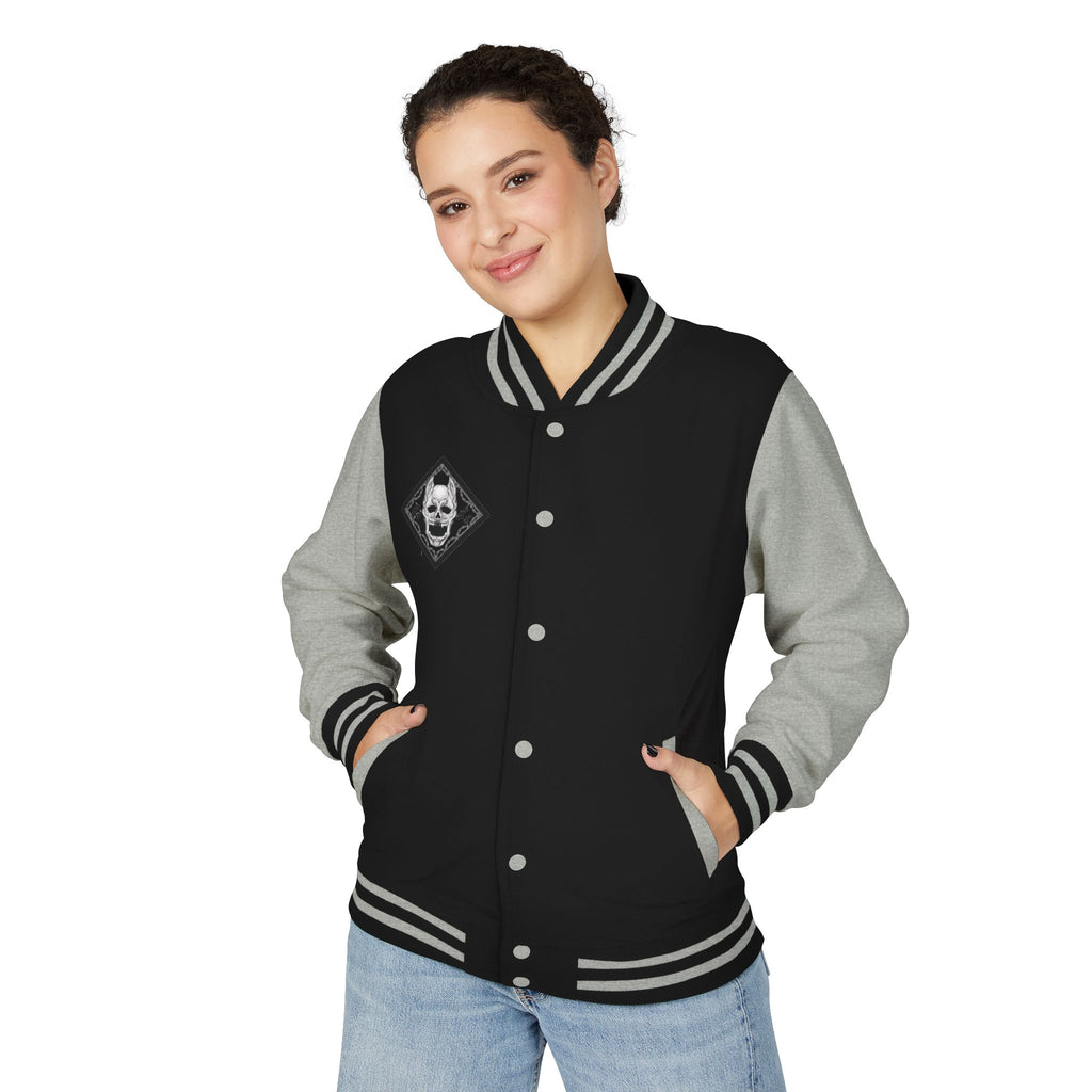 Skull Crest Letterman Jacket
