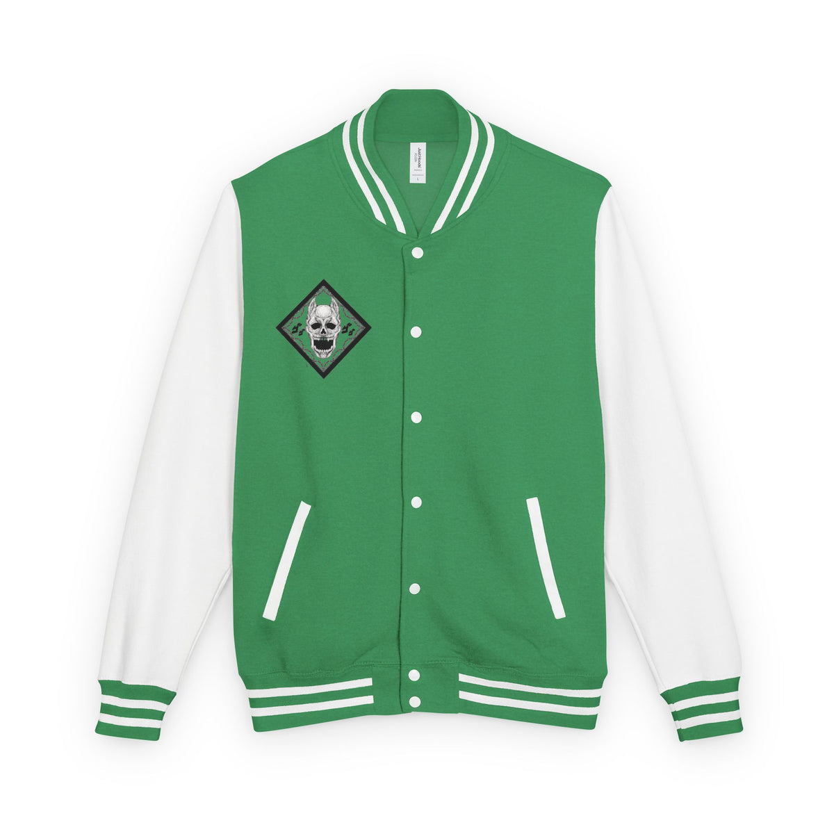 Skull Crest Letterman Jacket