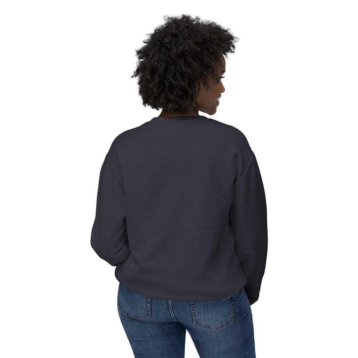 Killer Queen Crewneck Sweatshirt — Minimal Gothic Chest Graphic
