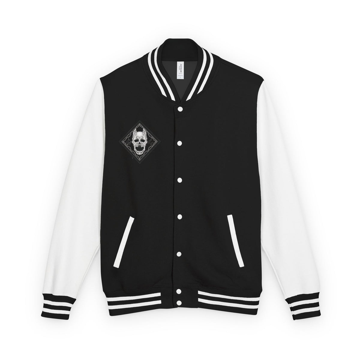 Skull Crest Letterman Jacket