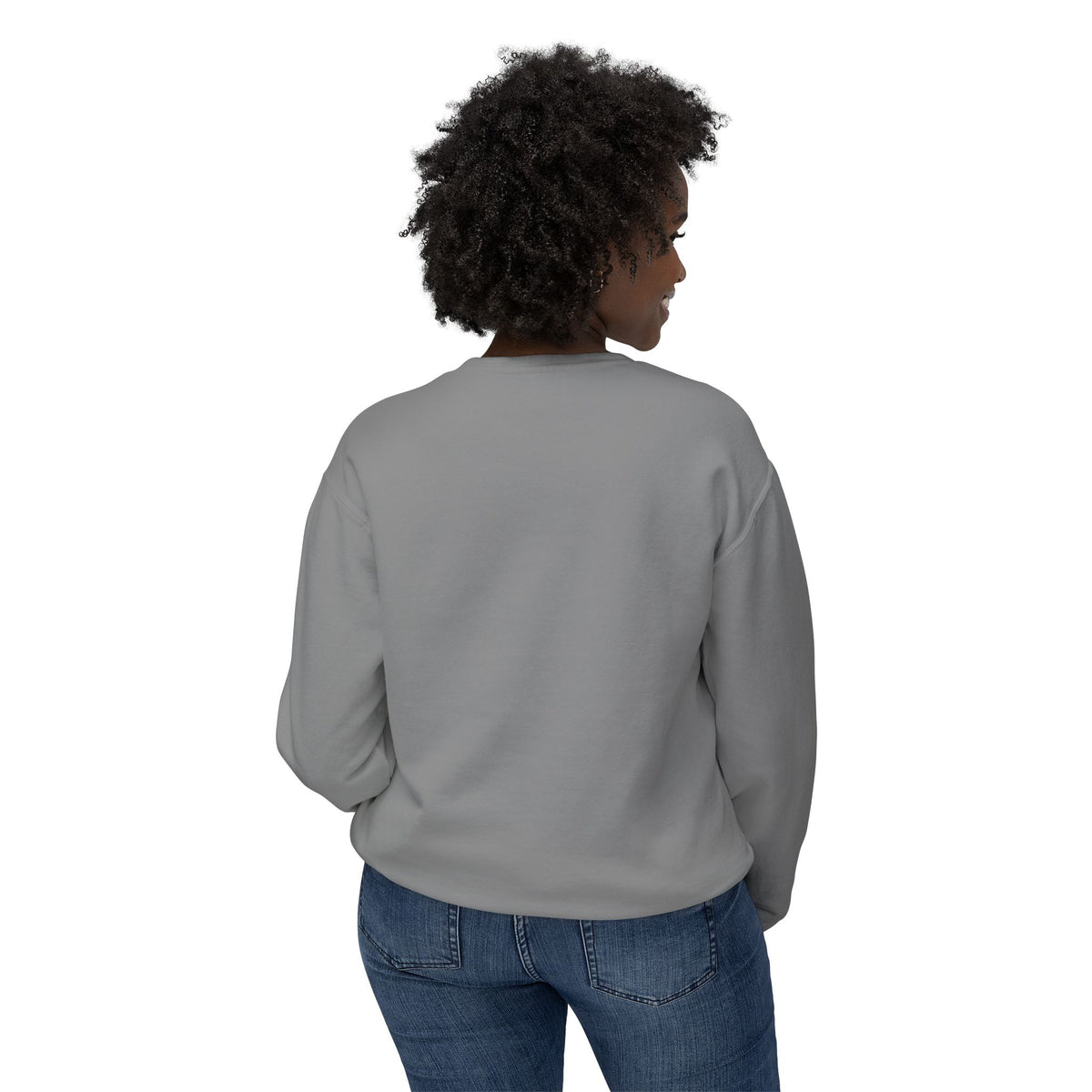 Killer Queen Crewneck Sweatshirt — Minimal Gothic Chest Graphic