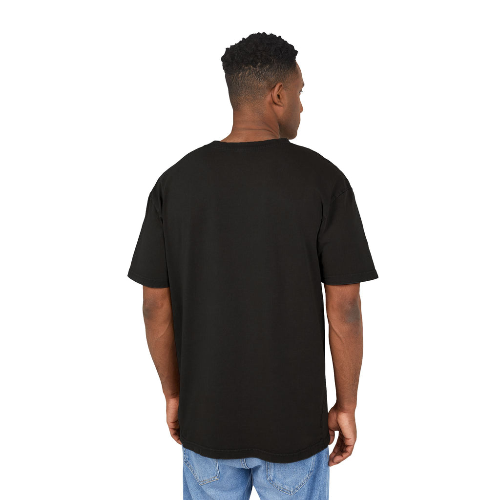Espada No.6 Vintage Acid-Wash Tee with Small Distressed Crest